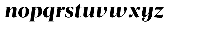 Acta Headline ExtraBold Italic Font LOWERCASE