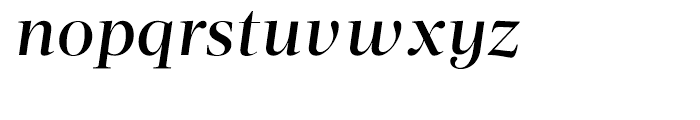 Acta Headline Medium Italic Font LOWERCASE