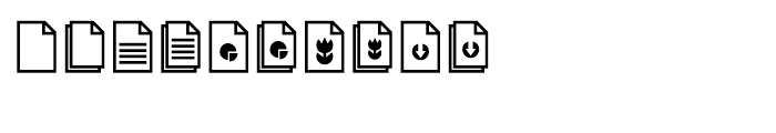 Acta Symbols Office Font OTHER CHARS