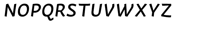 Actium Medium Italic Font UPPERCASE