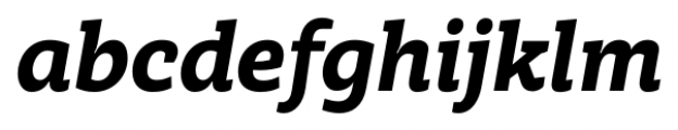 Achille FY Black Italic Font LOWERCASE