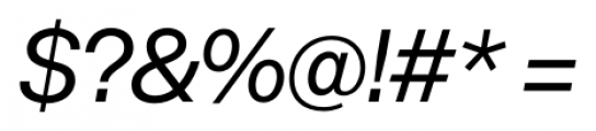 Acronym Regular Italic Font OTHER CHARS