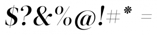 Acta Display Medium Italic Font OTHER CHARS