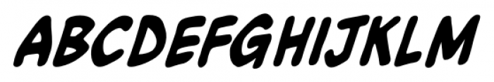 Actionfigure BB Bold Italic Font LOWERCASE