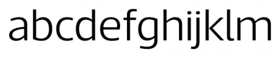 Acto Light Font LOWERCASE