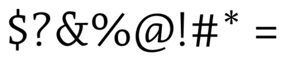 Acuta Thin Font OTHER CHARS