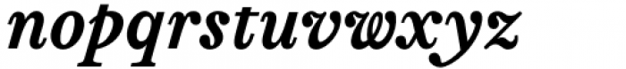 AC Honey Bee Serif Bold Italic Font LOWERCASE