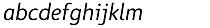 AcademiaTLight Italic Font LOWERCASE