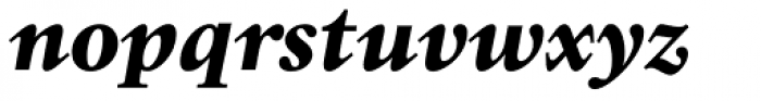 Academica Medium Bold Italic Font LOWERCASE