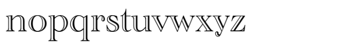 Academy Engraved Std Regular Font LOWERCASE