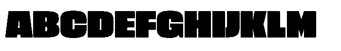 Acai PRO Expanded Font UPPERCASE
