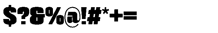 Acai PRO Semi Expanded Font OTHER CHARS