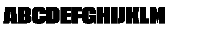 Acai PRO Semi Expanded Font UPPERCASE