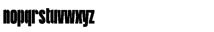 Acai PRO Ultra Condensed Font LOWERCASE