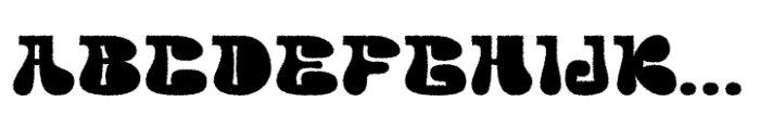 Acaphy Rough Font UPPERCASE