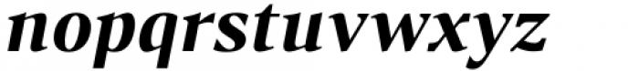Accia Forte Bold Italic Font LOWERCASE