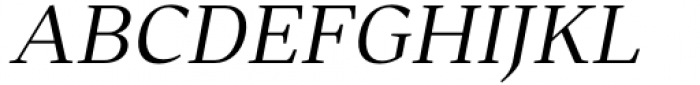 Accia Forte Italic Font UPPERCASE