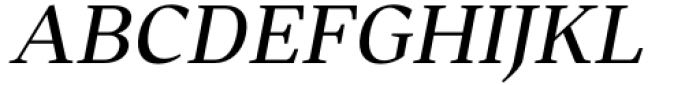 Accia Forte Medium Italic Font UPPERCASE