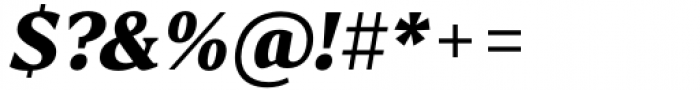 Accia Moderato Extra Bold Italic Font OTHER CHARS