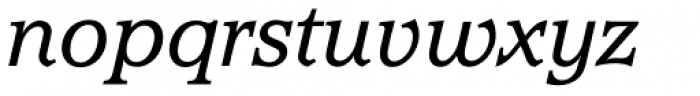 Accolade Serial Italic Font LOWERCASE