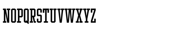 Ace Compressed Regular Font UPPERCASE