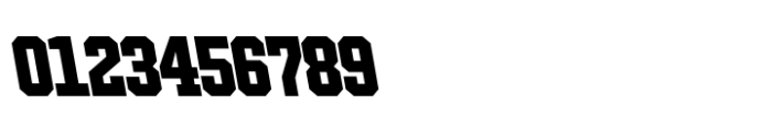 Ace Condensed Black Left Font OTHER CHARS