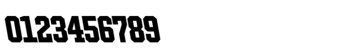 Ace Condensed Bold Left Font OTHER CHARS