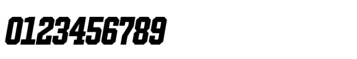 Ace Condensed Bold Right Font OTHER CHARS