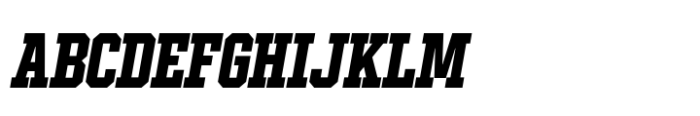 Ace Condensed Bold Right Font