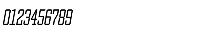 Ace Condensed Light Right Font OTHER CHARS