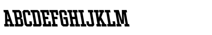 Ace Condensed Medium Left Font