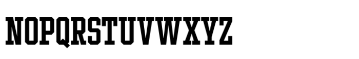 Ace Condensed Medium Font UPPERCASE