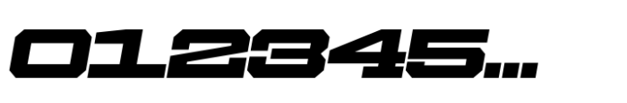 Ace Extended Black Right Font OTHER CHARS