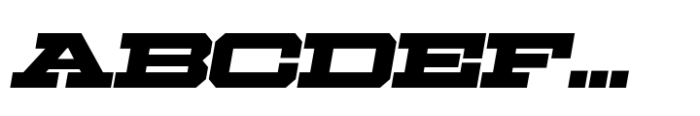 Ace Extended Black Right Font