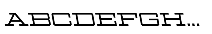 Ace Extended Light Left FONT