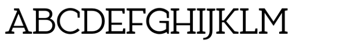 Ace Slab Roman Font UPPERCASE
