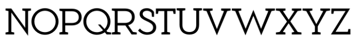 Ace Slab Roman Font UPPERCASE