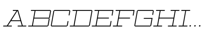 Ace Wide Thin Right Font