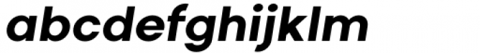 Aceh Bold Oblique Font LOWERCASE