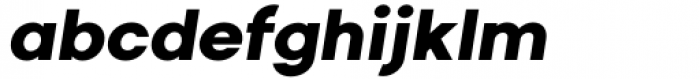 Aceh Extra Bold Oblique Font LOWERCASE