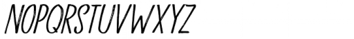 Aceituna Italic Font LOWERCASE