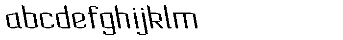 Acel Gothic Backslant FONT