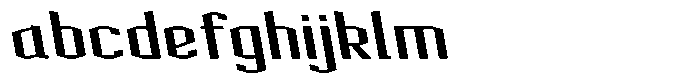 Acel Gothic Bold Backslant FONT