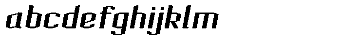 Acel Gothic Bold Italic FONT