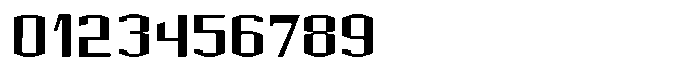 Acel Gothic Bold Font OTHER CHARS