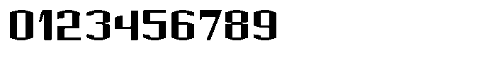 Acel Gothic Extrabold Font OTHER CHARS