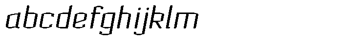 Acel Gothic Italic FONT