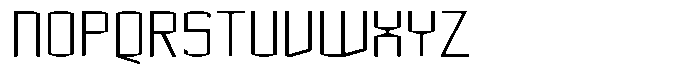 Acel Gothic Light Font UPPERCASE