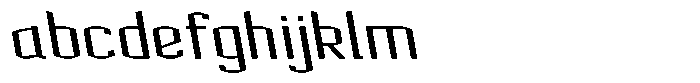 Acel Gothic Medium Backslant FONT
