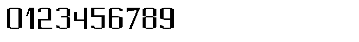 Acel Gothic Medium Font OTHER CHARS